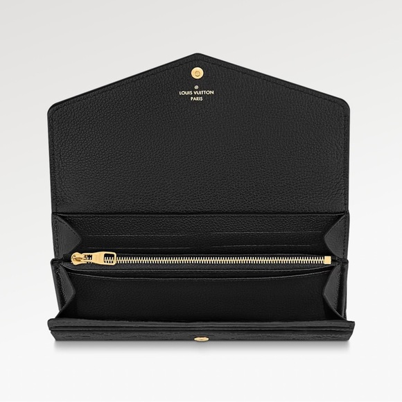 Louis Vuitton Black Monogram Sarah Wallet - Picture 2 of 7